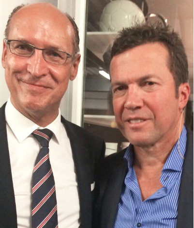 Rechtsanwalt & Notar Peter Kühn mit Lothar Matthäus zu Gast bei SVWW 2019